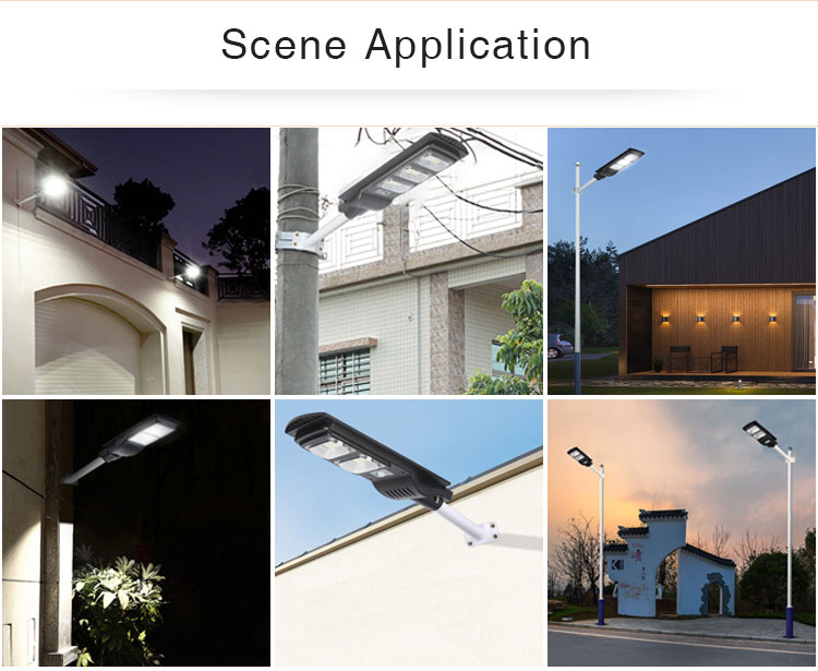 all in one solar street light