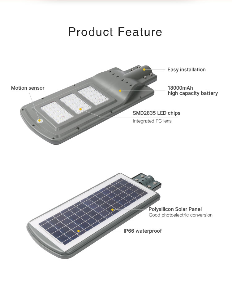 solar street light outdoor