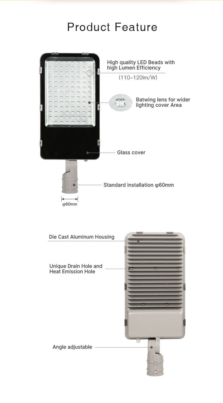 led street light 100w