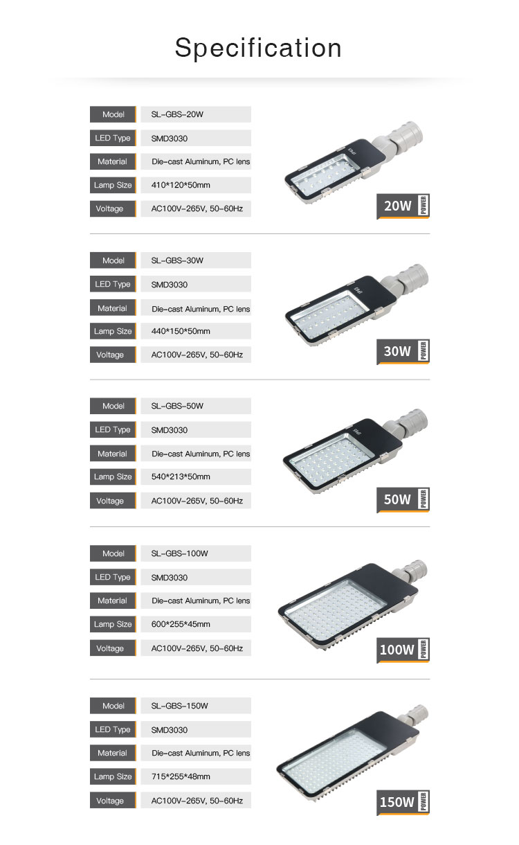 led solar street light